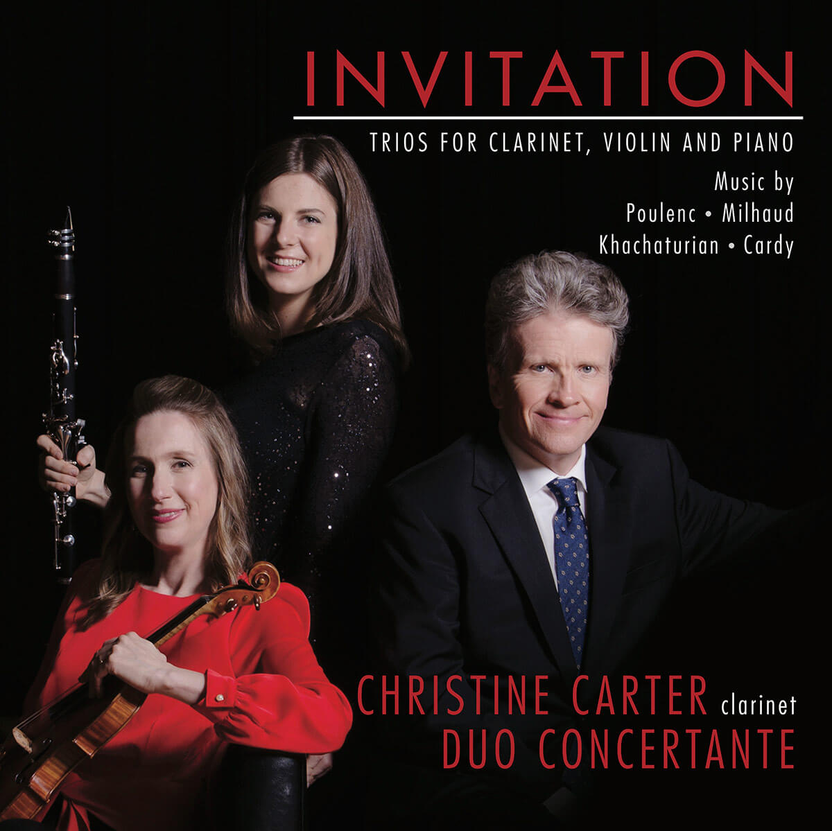 Invitation: Trios for Clarinet, Violin, and Piano